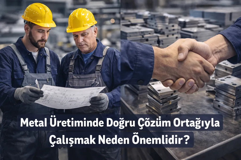 Metal Üretiminde Doğru Çözüm Ortağıyla Çalışmak Neden Önemlidir?